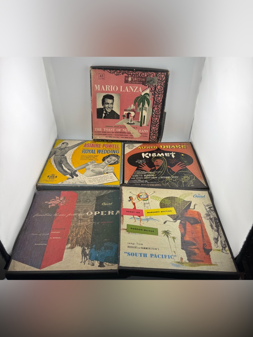 Vintage Vinyl Box Sets - Mid-Century Soundtracks & Opera (Lot of 5)